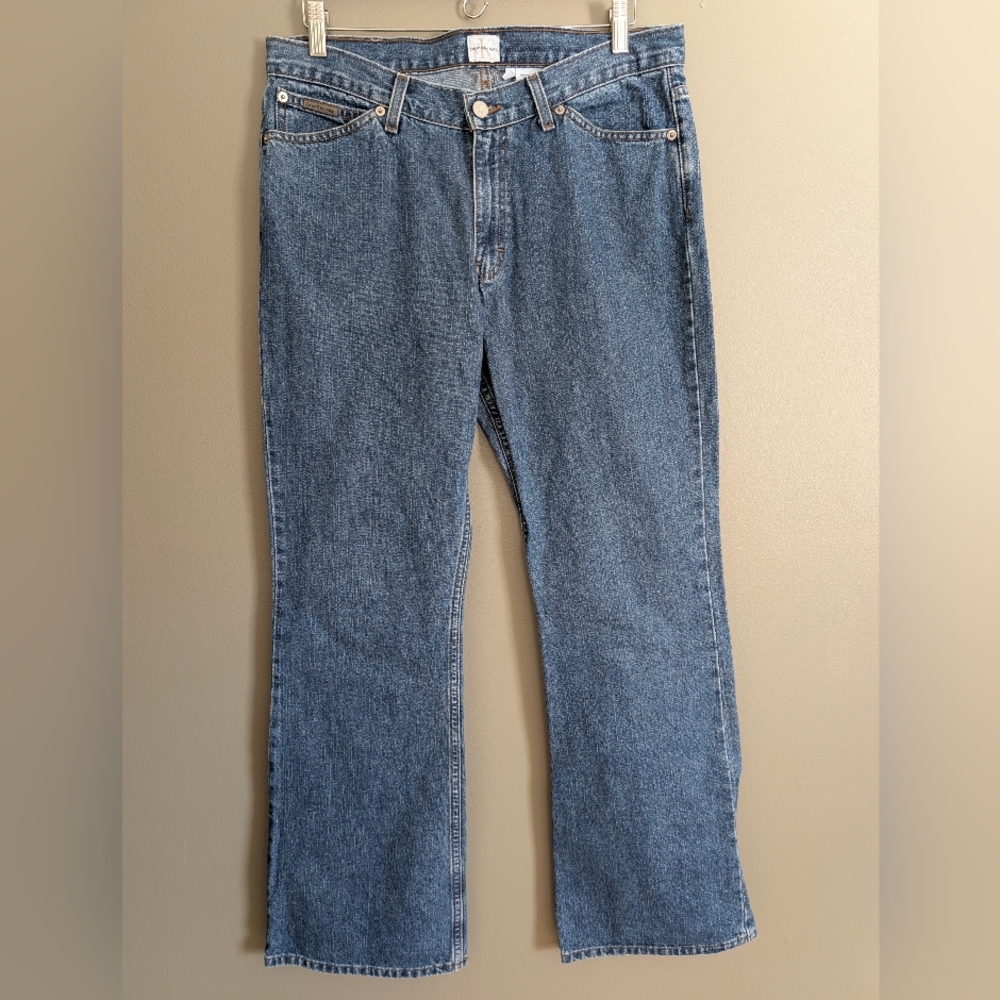 Vintage Calvin Klein Flare Jeans Size 12